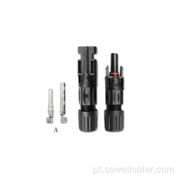 TUV aprovou o conector 1500V 30A MC4 para 4/6mm2